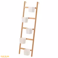 استند بامبو با 5 گلدان مدل SATSUMAS | برند ایکیا | ارسال 15 الی 20 روز کاری