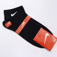 جوراب مچی اسپورت کش پهن مارک نایک رنگ مشکی کد 20031