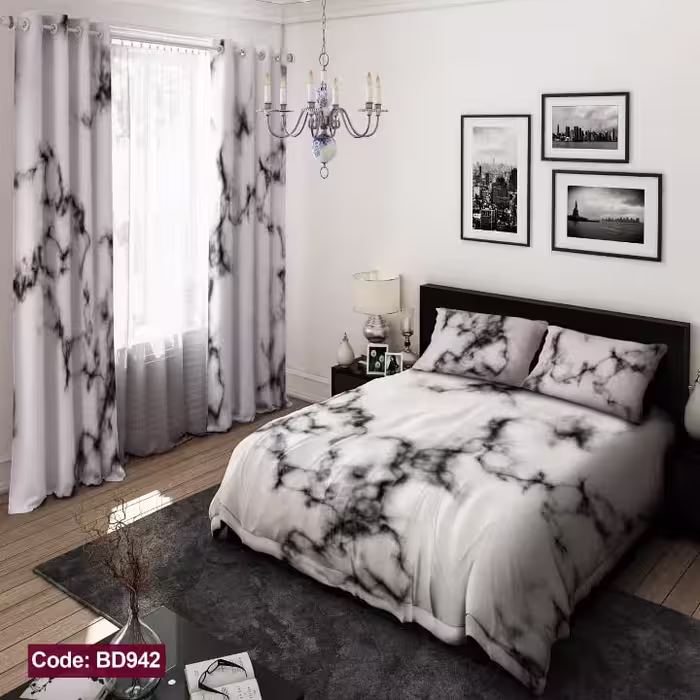 روتختی چاپی طرح مرمر کد BD942