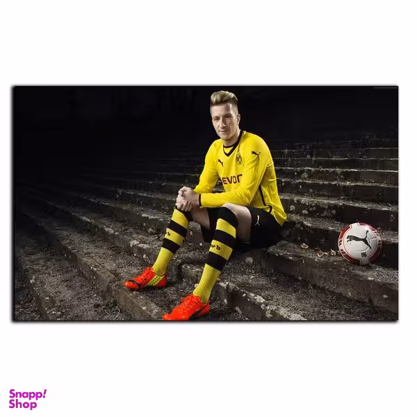 تابلو شاسی بکلیت طرح بازیکن فوتبال مارکو رئوس تیم دورتموند مدل SH-S6419