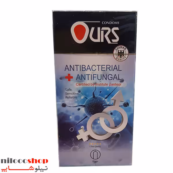 کاندوم اورز مدل ANTIBACTERIAL بسته 12 عددی