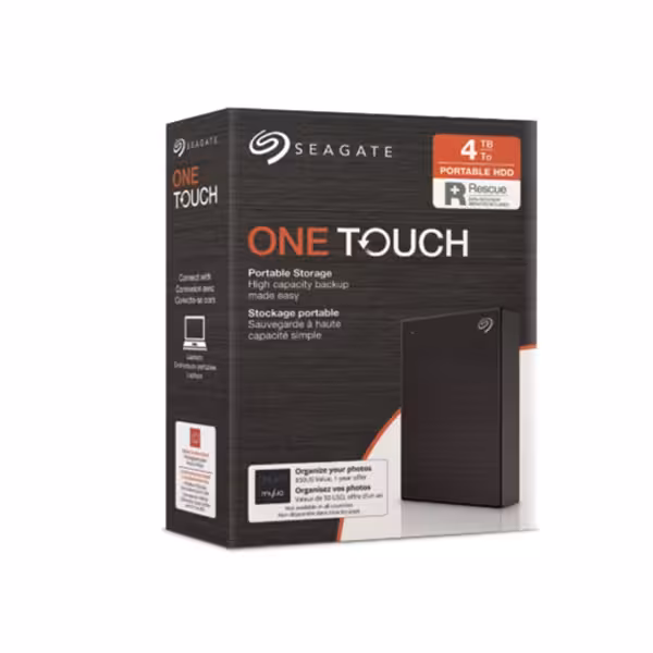 هارد اکسترنال سیگیت مدل ONE TOUCH 4TB