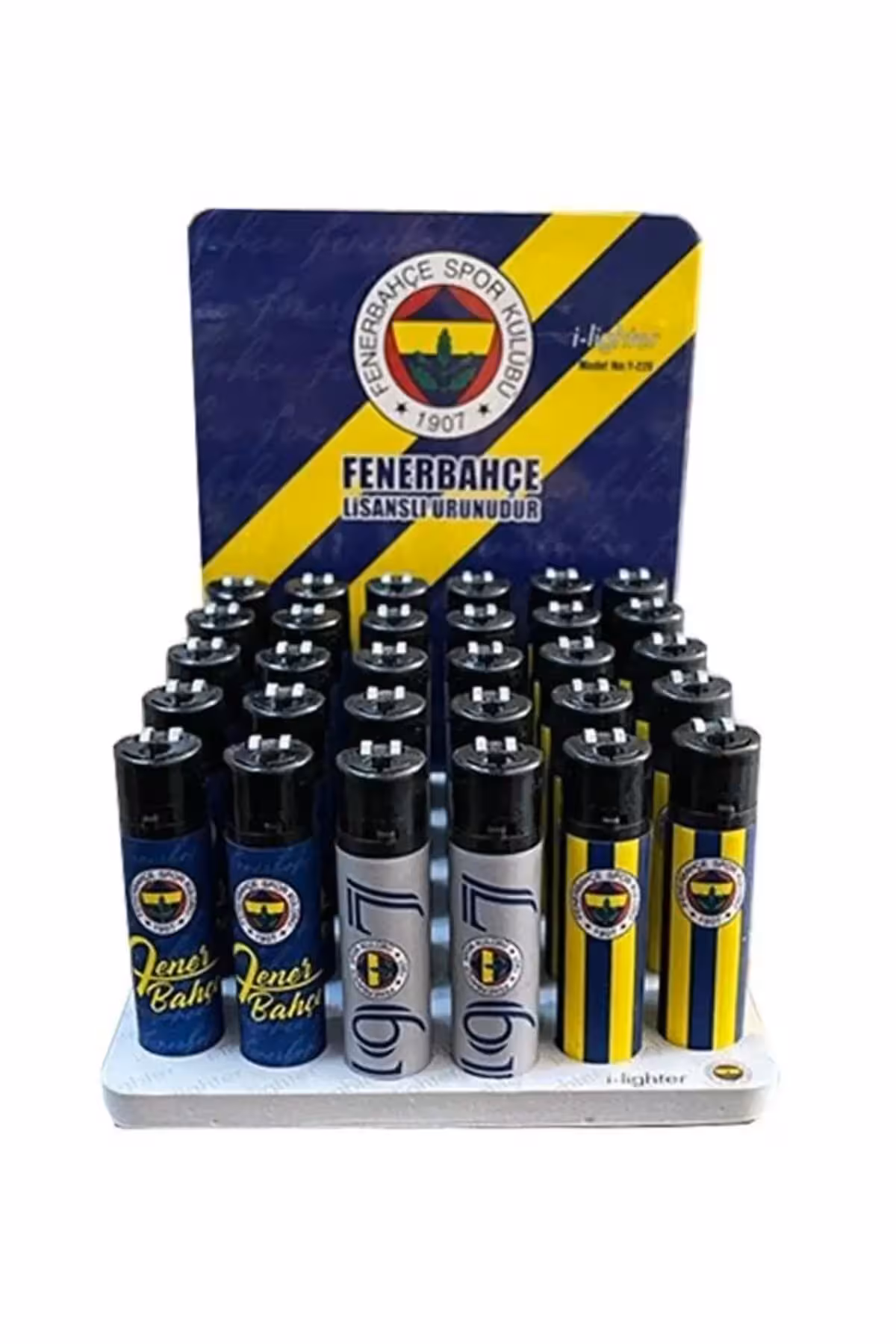 فندک سنگی با طرح فنرباچه بسته 3 عددی - 8441