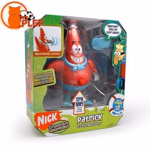 اکشن فیگور باب اسفنجی (پاتریک) برند NICK