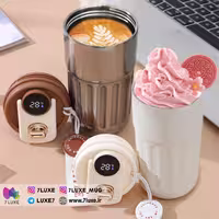 تراول ماگ دماسنج دار coffee