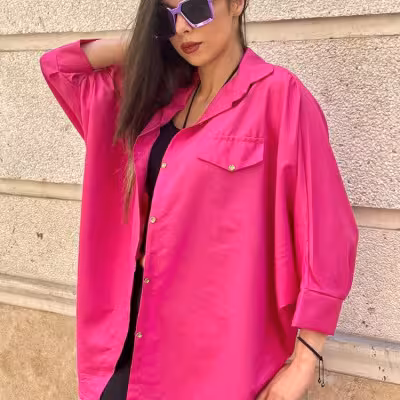 پانچو زنانه داکرون مدل پانچ بونیتو