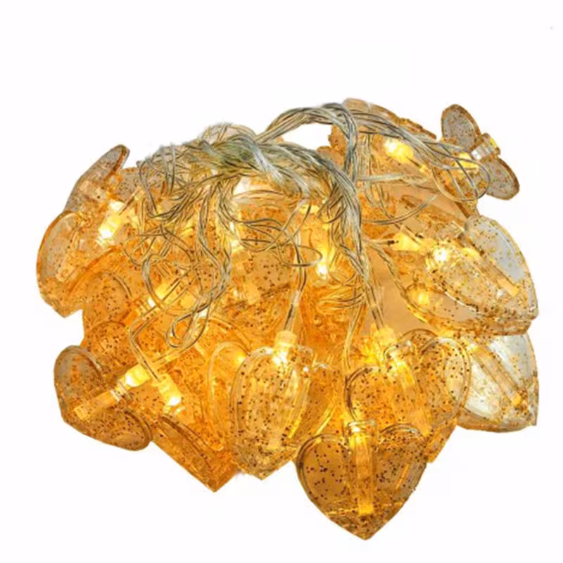 ریسه ال ای دی مدل گیره ای طرح قلب اکلیل دار کد MD-115 طول 3.5 متر