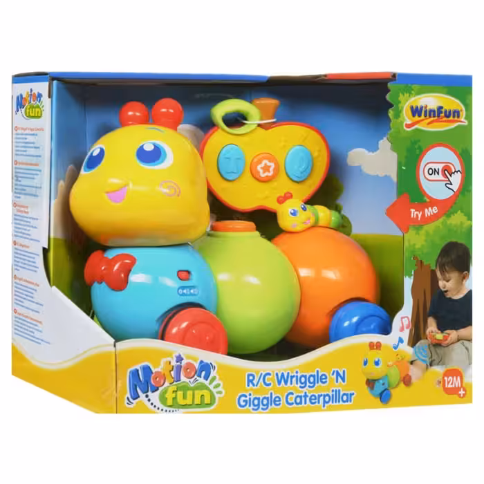 کرم ابریشم کنترلی موزیکال winfun