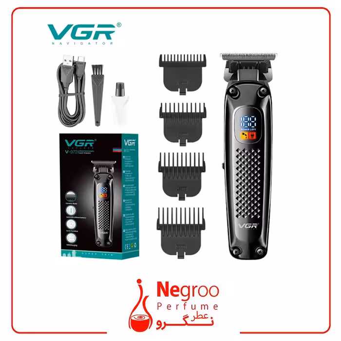 ماشین اصلاح موی سر و صورت وی جی ار مدل V-972