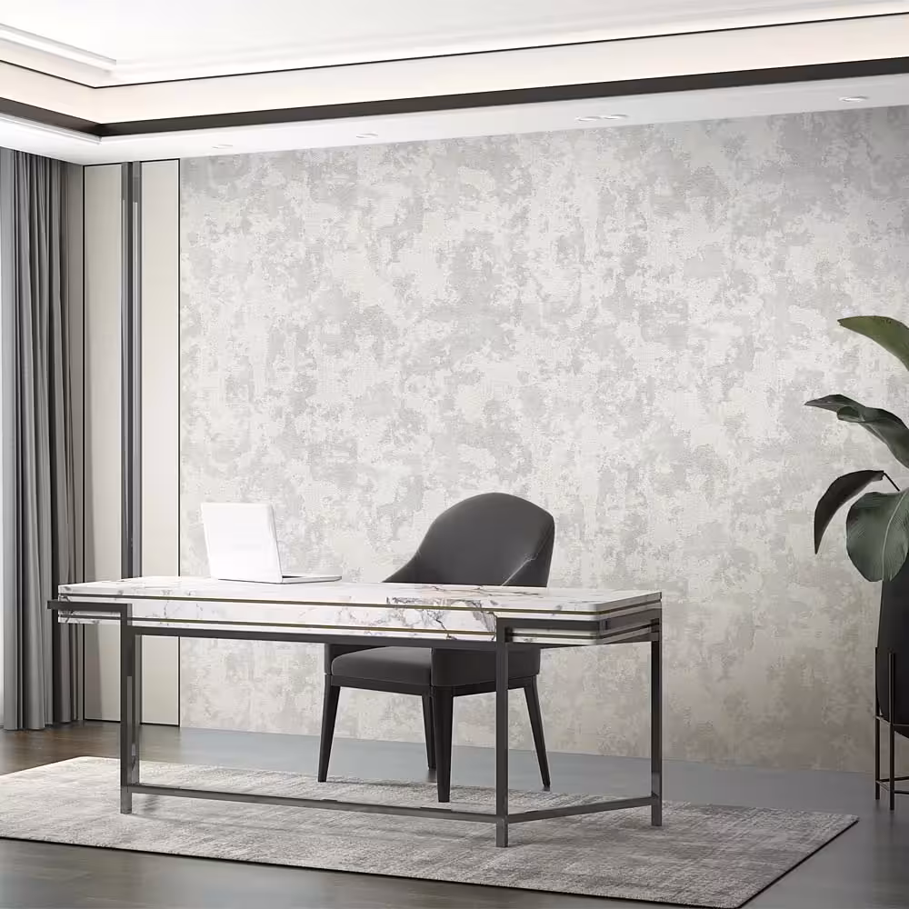 کاغذ دیواری کربن پتینه نقره ای