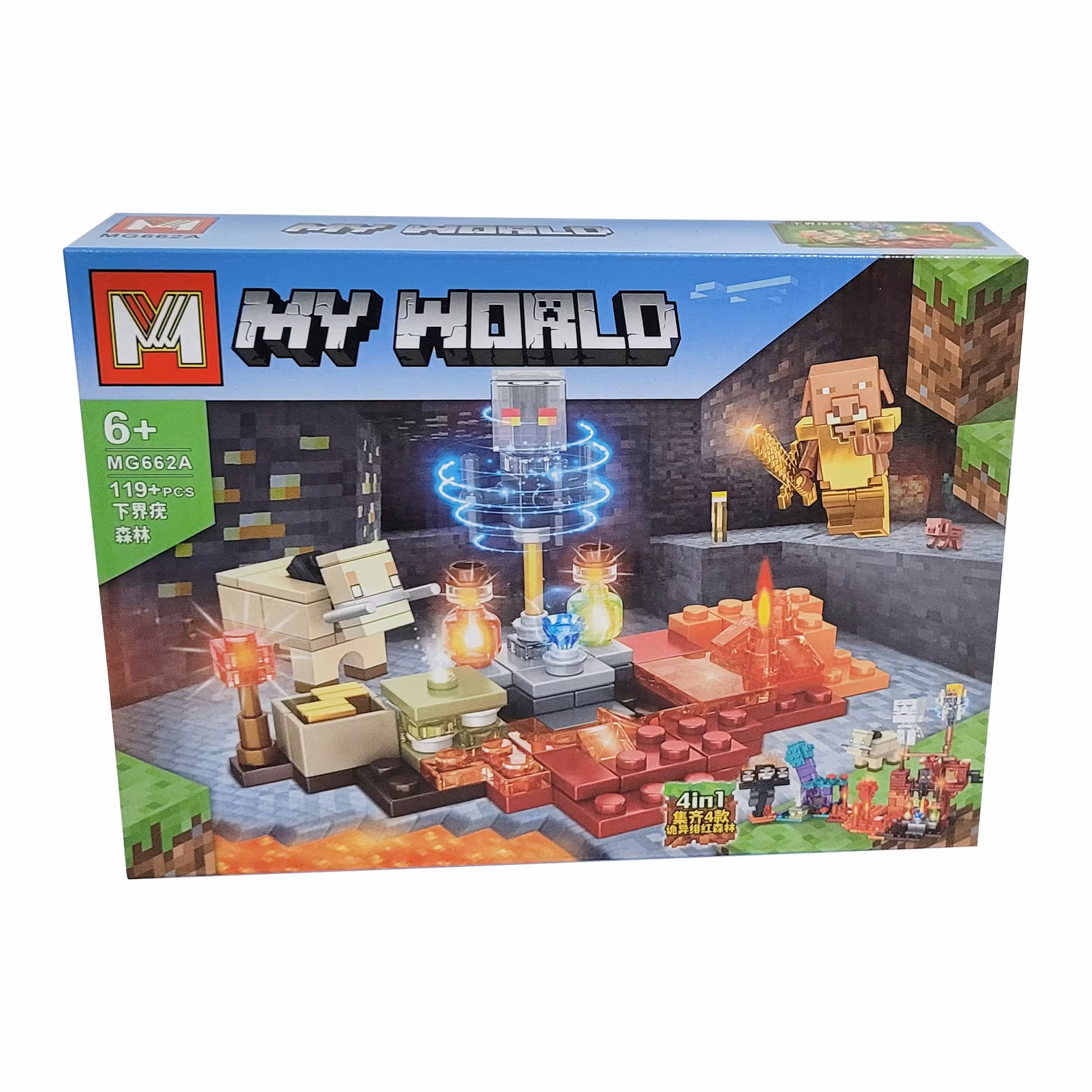 لگو ساختنی ماینکرافت 119 قطعه ای کد 6621