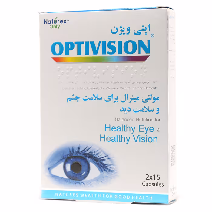 کپسول اپتی ویژن نیچرز اونلی 30 عددی