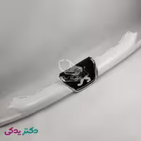 ابرویی جلو پنجره پژو 206 رنگ سفید با آرم شیر شرکتی ایساکو اصل 0530104599