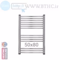 حوله خشک کن استیل لول (کروم براق ) 50در75