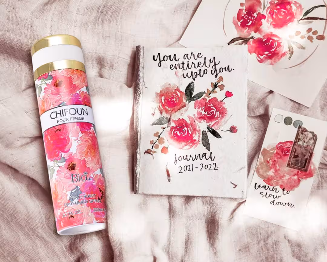 اسپری بدن بیو استار رایحه چیفون Chifoun حجم 200 میلی لیتر