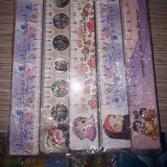 خط کش با طرح مذهبی