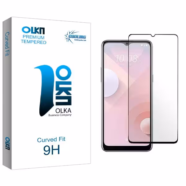 محافظ صفحه نمایش شیشه ای کولینگ مدل Olka مناسب برای گوشی موبایل اچ تی سی Desire 20 Plus