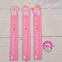 خط کش آهنربایی منعطف طرح خوک صورتی