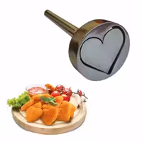 قالب ناگت طرح قلب