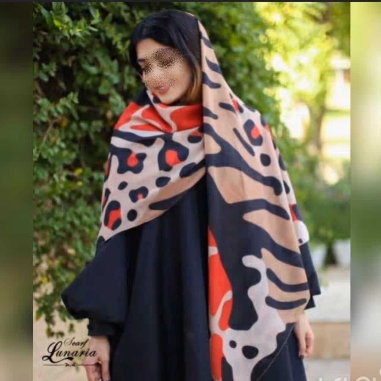 روسری کد 249،جنس نخ کره بسیار با کیفیت نرم ولطیف با ایستایی خیلی خوب