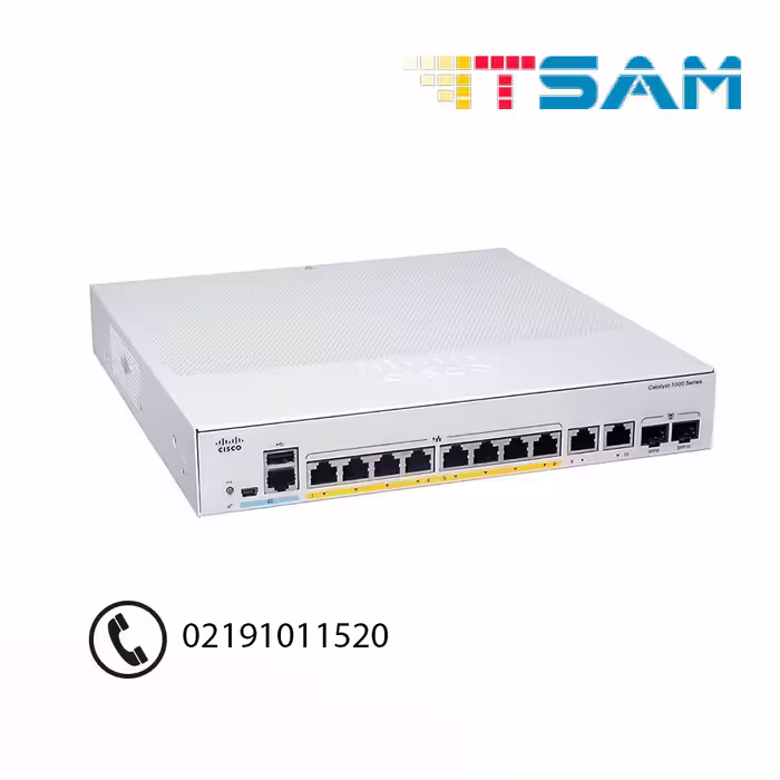 سوئیچ سیسکو مدل C1000-8P-2G-L