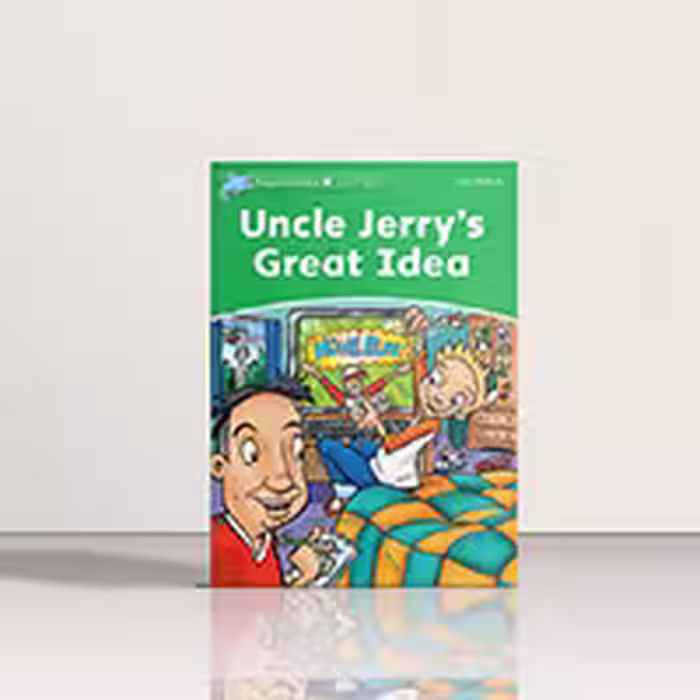 Dolphin Readers 3 Uncle Jerry's Great Idea | کتاب داستان زبان اصلی دلفین ریدرز 3 عمو جری و ایده معرکه | خرید کتاب زبان | خرید لوازم التحریر | چی کتاب | بالاترین تخفیف و ارسال رایگان