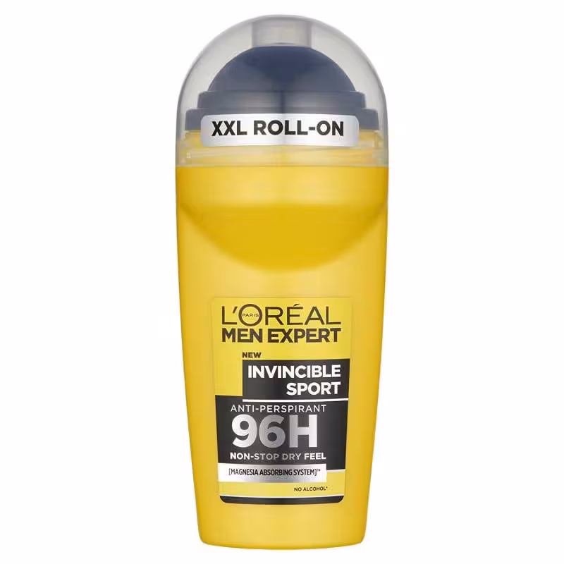 مام رول ضد تعریق مردانه اسپورت لورال LOREAL INVINCIBLE SPORT 50ml