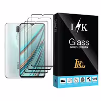 محافظ صفحه نمایش ال کا جی مدل LK Glass MIX003 مناسب برای گوشی موبایل اوپو A9x بسته سه عددی