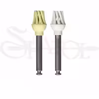 برس پالیش کامپوزیت اوکلوزال Jiffy Natural composite system oclusal twirl refills برند الترادنت Ultradent