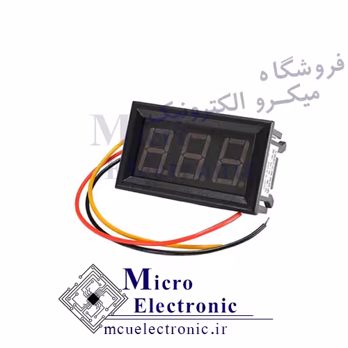 نمایشگر ولتاژ DC قابدار 0 تا 600 ولت 0.56 اینچ
