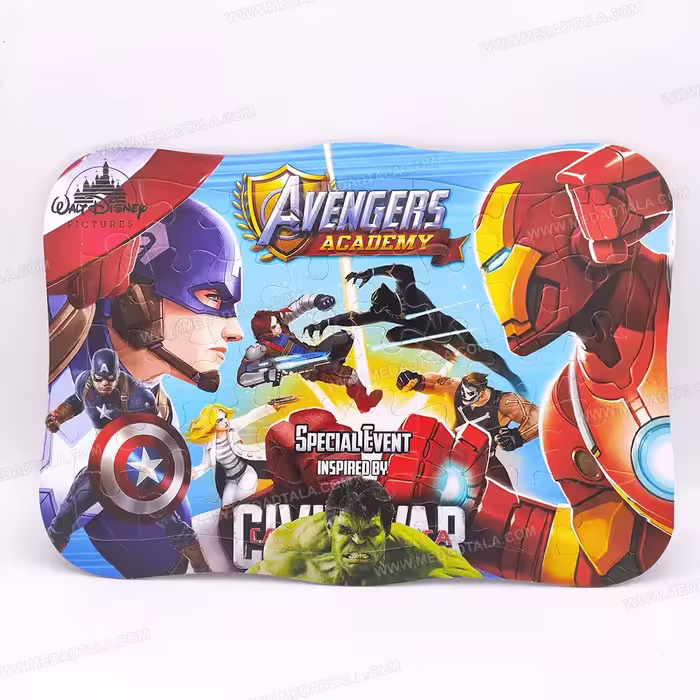 پازل پشت وایت بردی اونجرز Avengers Academy