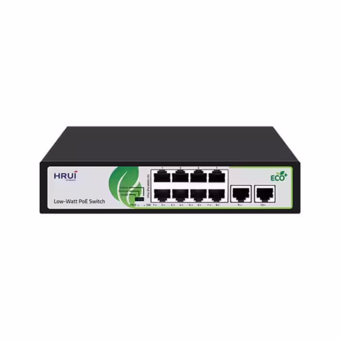 سوئیچ POE هشت پورت HRUI سری Low Watt HR902-AF-82N