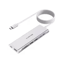 هاب USB-C لنشن، 8 پورت، مدل C37-1M، افزایش کارایی دستگاه