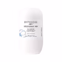 مام رول دئودرانت زنانه 48 ساعته بایفاس با عصاره پنبه حجم 50 میلی‌لیتر