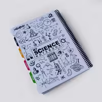 دفتر خط دار رحلی MY SCIENCE سفید دات نوت (dotnote)