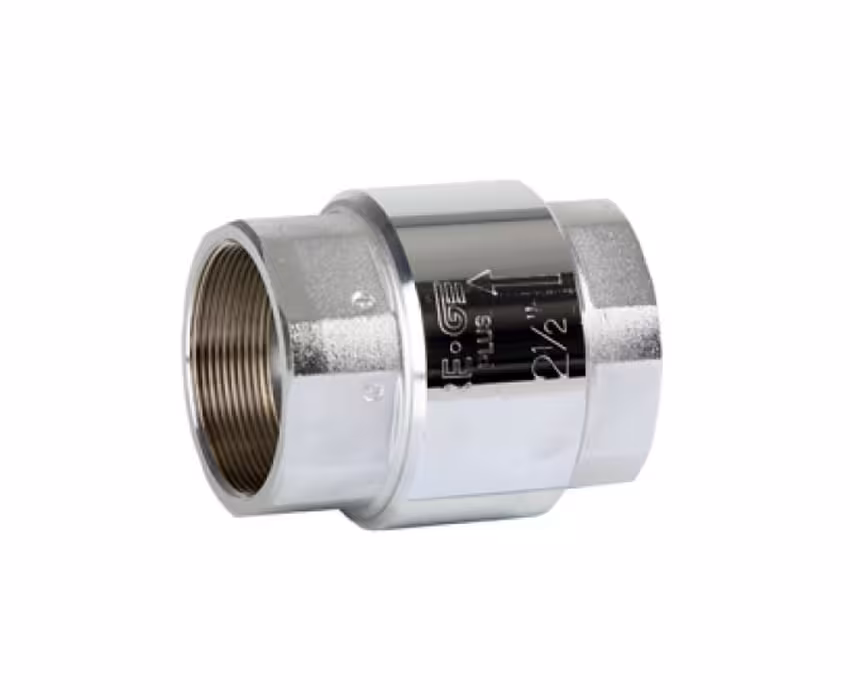 شیر یکطرفه برنجی کرومه خنبره 1/4 1 اینچ مدل 3122P 07