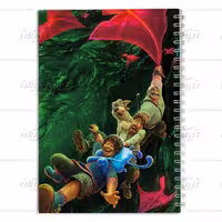 دفتر مشق کارتون دنیای عجیب