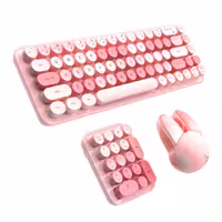 کیبورد و ماوس بی سیم برند مافی مدل Mofii I max