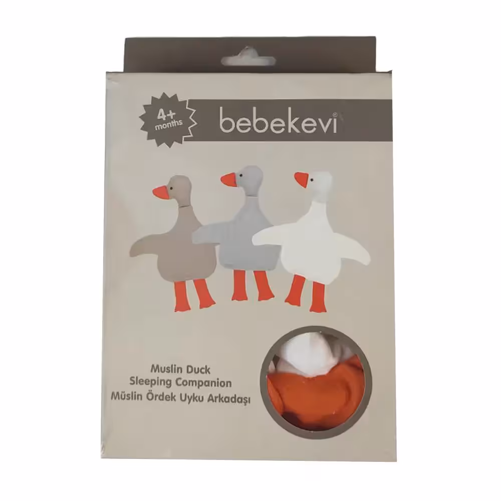 پارچه دست و صورت ببکوی Bebekevi طرح خرگوش و اردک