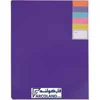 کلیر بوک 20 برگ طرح استریپ کد 0272S سهند | سایز A4 | کلر بوک | آلبوم فایل