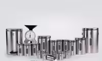 سرویس آشپزخانه اورانوس 18 پارچه استوانه ای B0011  N