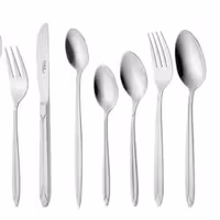 سرویس قاشق و چنگال 57 پارچه ناب استیل مدل Palermo 