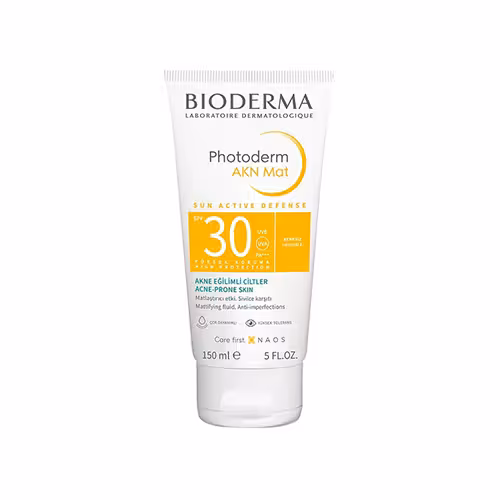 فلوئید ضد آفتاب بی رنگ فتودرم بایودرما آکنه مت 150ml SPF30