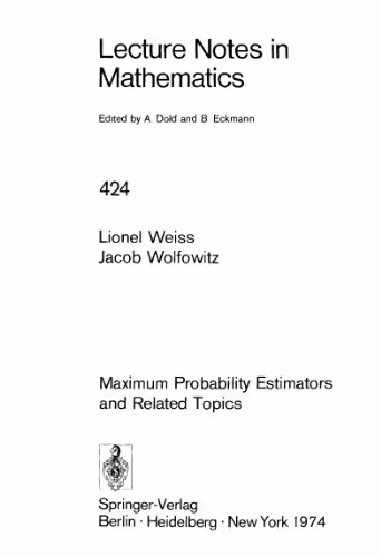 خرید و دانلود نسخه کامل کتاب Maximum Probability Estimators and Related Topics