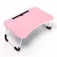 میز تحریر تاشو صورتی مدل PKG-10785