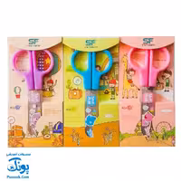 قیچی کوچک رنگی مهد کودک کاوردار SHIF مدل 1021