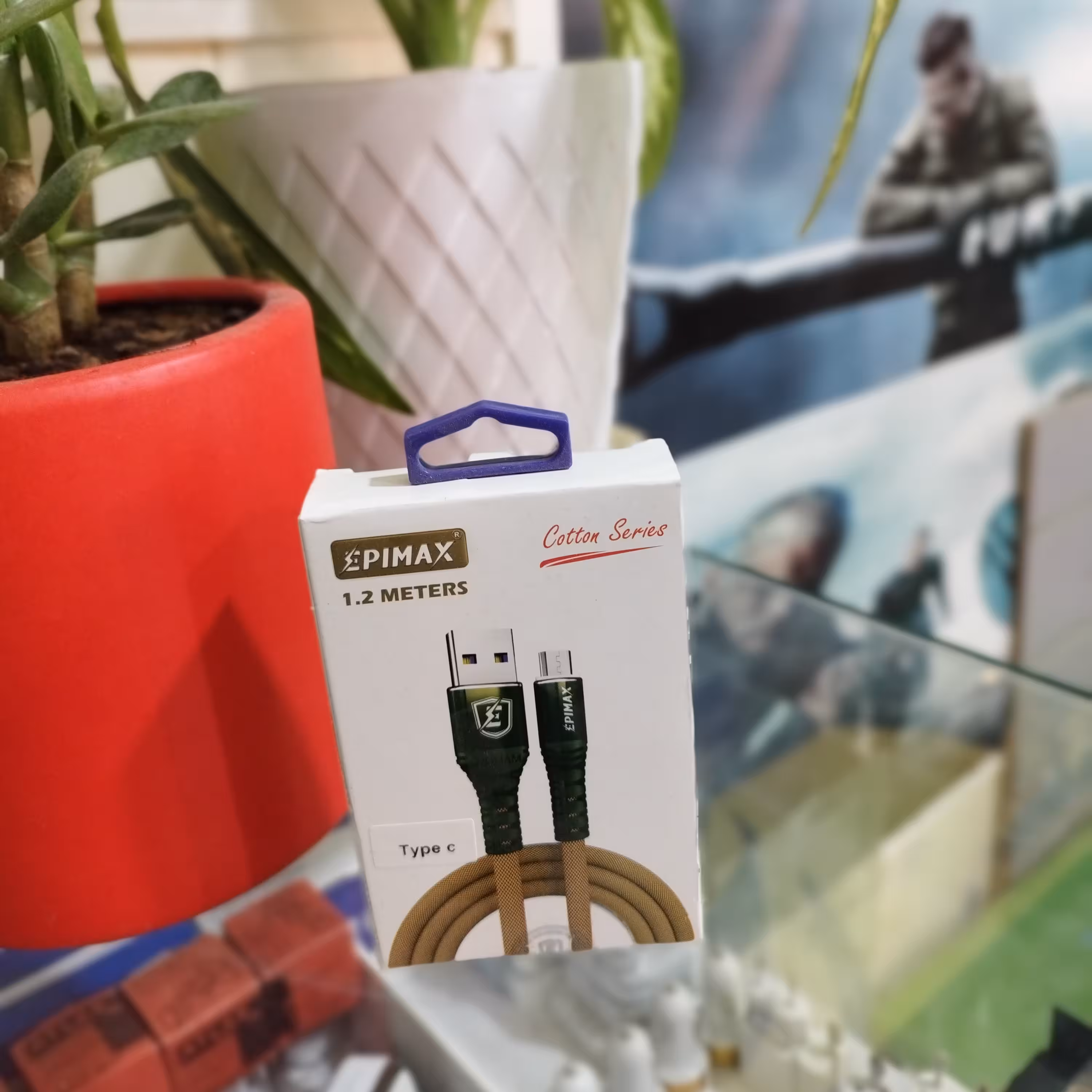 کابل فست شارژ  اپیمکس،تایپ سی  جنس برزنتی با کیفیت عااااالی 