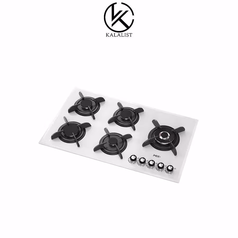 اجاق گاز شیشه ای میکس پلاس مدل G502RW