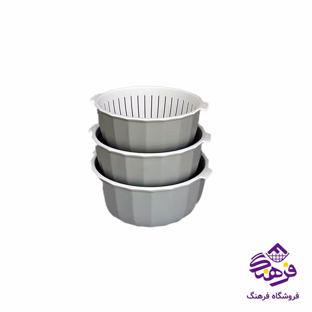 ست کاسه ابکش الابون 3سايز زيبا