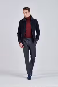 کاپشن مردانه کت چرمی اورجینال Giovane Gentile
